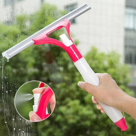 Glass Cleaning 2-in-1 Water Spray Wiper