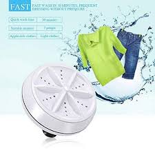 Mini USB Washing Machine – Portable Turbine Washer for Small Loads & Travel