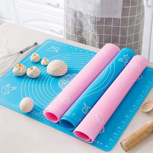 Silicone Mat for Roti Rolling & Pastry – Non-Stick Fondant Baking Sheet