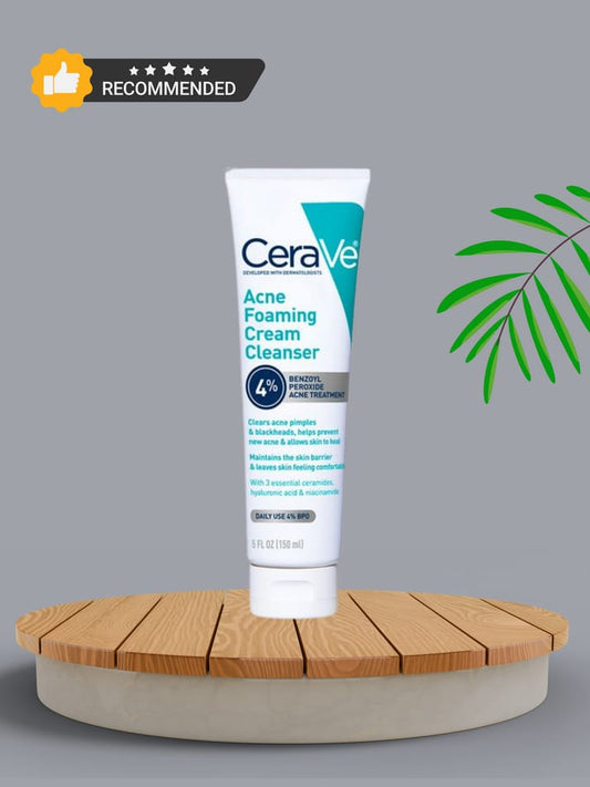 CERAVE 4-in-1 Skincare Kit | Cleanser, Night Cream, Retinol Serum & Sunscreen