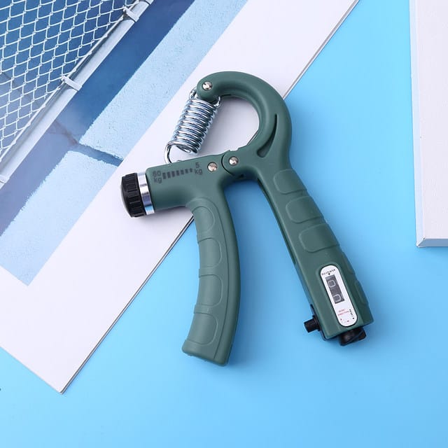 Adjustable Hand Gripper – Grip Strength Trainer with/without Counter for Fingers, Wrist & Forearm Exercise