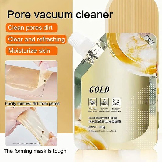 Retinol Gold Face Mask – Deep Moisturizing & Brightening